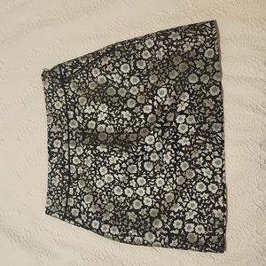 LOFT Floral Skirt Size 2